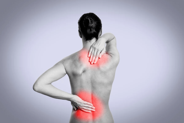Prejavy osteochondrózy