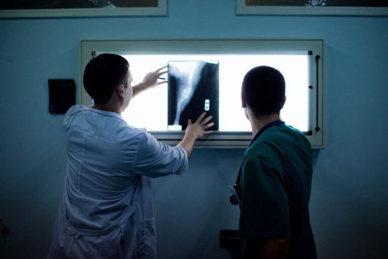 Diagnostika artrózy na X -Ray