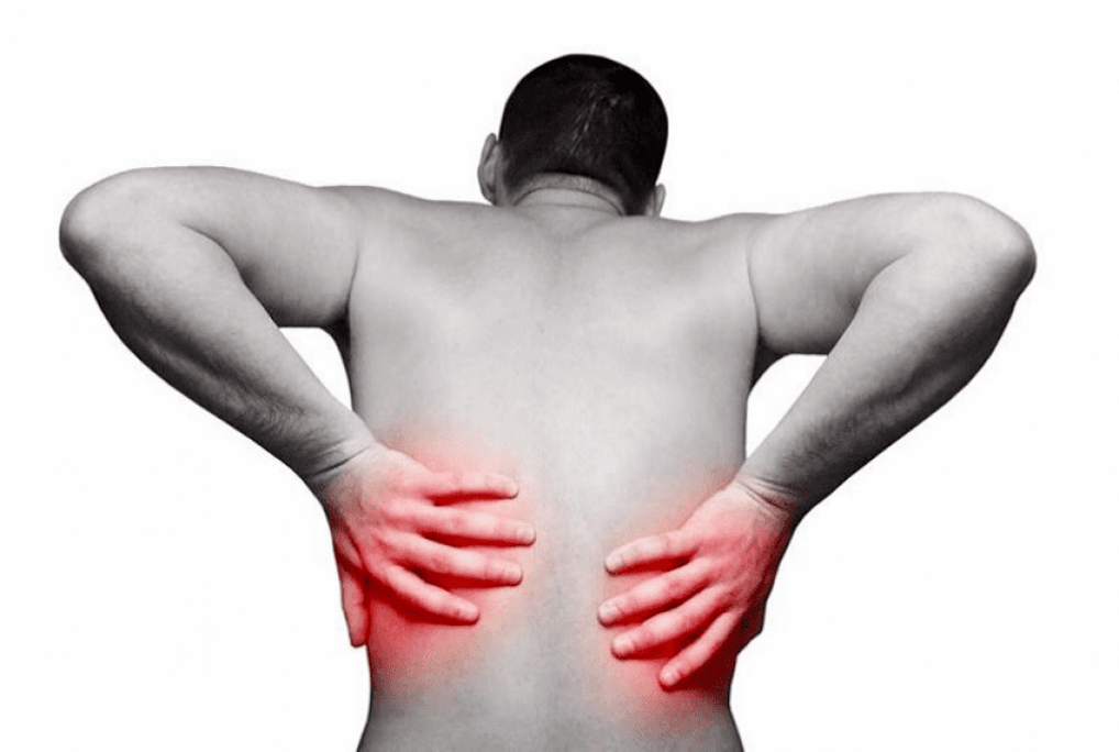 bolesť chrbta v dôsledku osteochondrózy