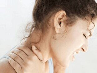 bolesť krku s osteochondrózou